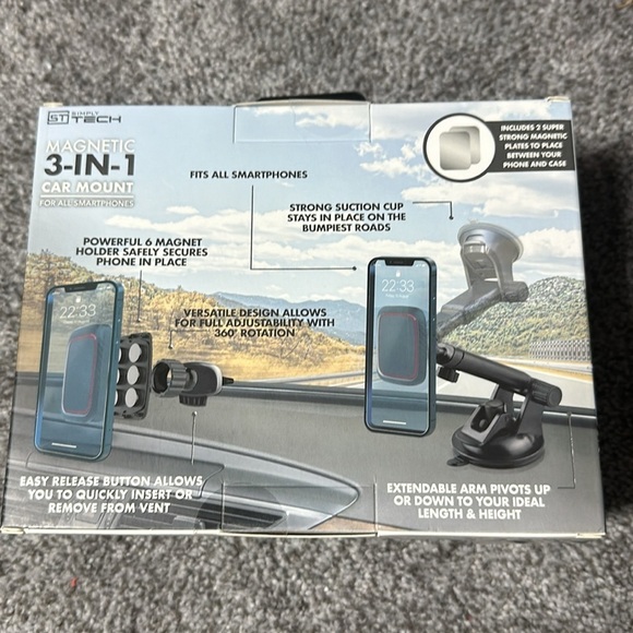 Simply tech magnetic 3 in 1 car mount for all smartphones - Picture 7 of 9